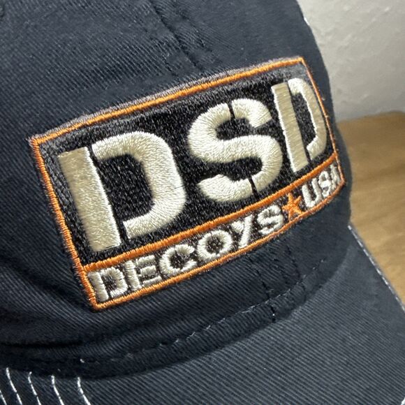 Dave Smith Decoys Trucker Hat Embroidered Block Logo SnapBack Zkapz Duck Goose - Picture 2 of 10